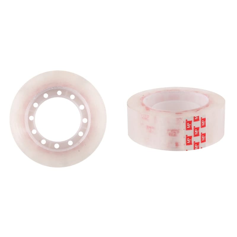MP Mp Κολλητική Ταινία Pa500, Διάφανη, 18mm, 30m, 2τμχ