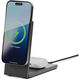 Ασύρματος Φορτιστής Native Union Rise 2-in-1 Magnetic Wireless Charger 15W - Black