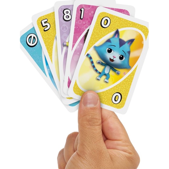 UNO Junior Gabby's Dollhouse Επιτραπέζιο (Mattel) image 1