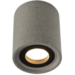 Σποτ Μονόφωτο Aca Monte Τσιμεντένιο 8.5x8.5x10 cm - Σκούρο Γκρι