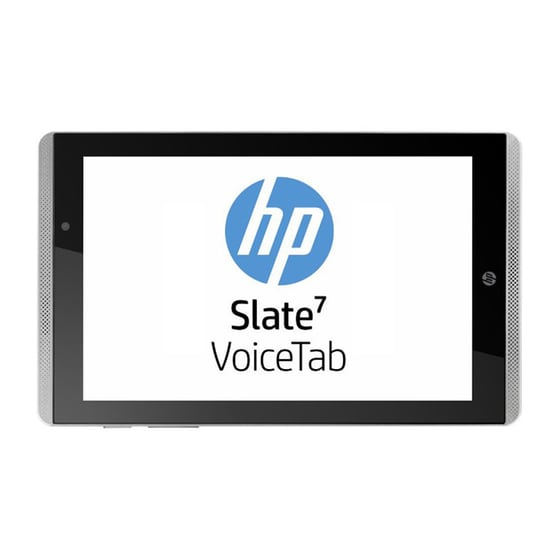 HP Slate 7 6100en VoiceTab - Tablet 7" 16GB Ασημί image 5