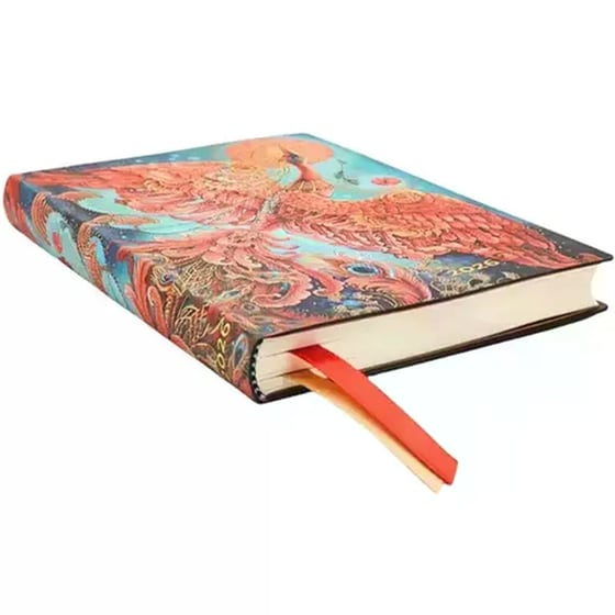 Ημερολόγιο Εβδομαδιαίο Paperblanks 2026 Mini Flexis Firebird image 2