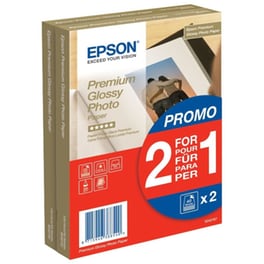 Epson Φωτογραφικό Χαρτί Gloss A6 255 gr/m² για Inkjet Εκτυπωτές 40+40 φύλλα