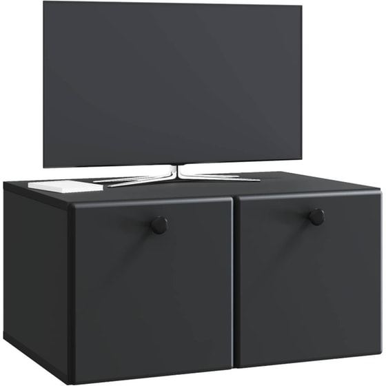 Επιτοίχιο Έπιπλο Τηλεόρασης VidaXL 59.5x41x30 cm - Λευκό image 1