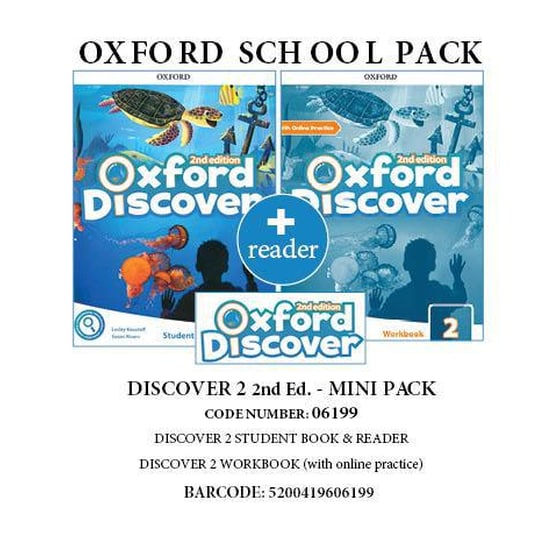 Discover 2 (II ed) MINI PACK (+READER) -06199 image 0