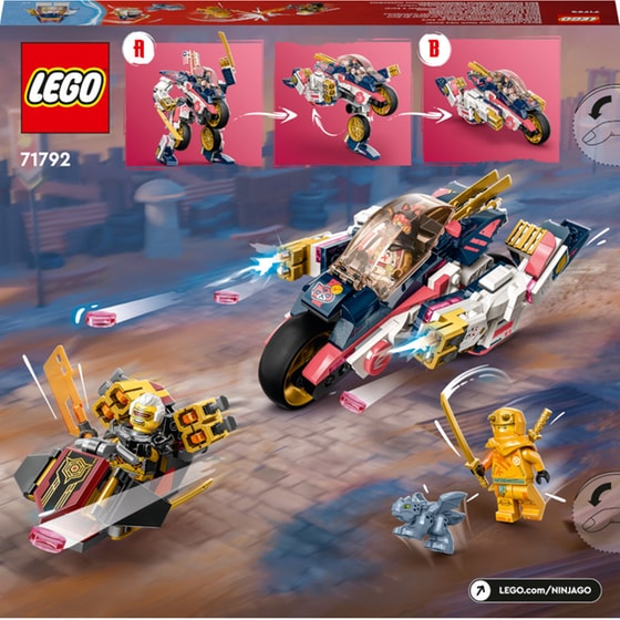 LEGO® Ninjago Sora's Transforming Mech Bike Racer (71792) image 8