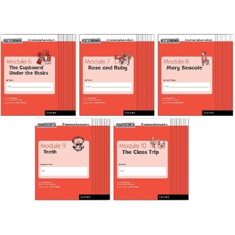 Read Write Inc. Comprehension: Modules 6-10 Class Pack of 50 (10 of each title)