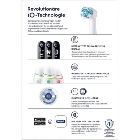 Ηλεκτρική Οδοντόβουρτσα ORAL-B iO Series 6  - Λευκό image 3