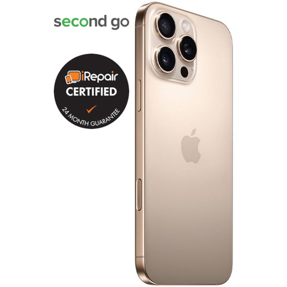 Μεταχειρισμένο Apple iPhone 16 Pro 256GB Desert Titanium second go Certified by iRepair image 4