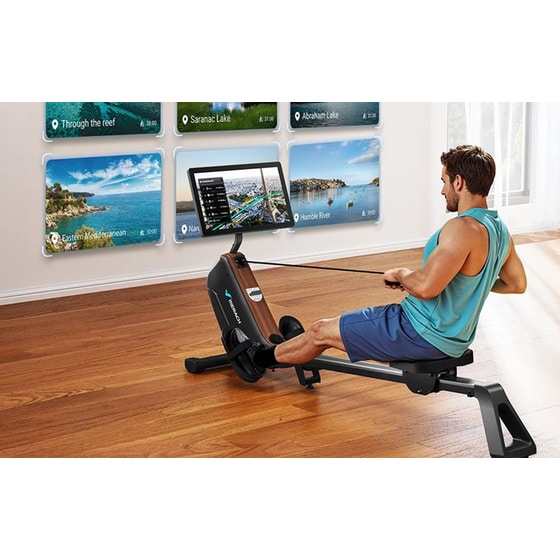 MERACH MR-R15B3-EU Κωπηλατική για Χρήστες έως 158 kg Μαύρο image 4