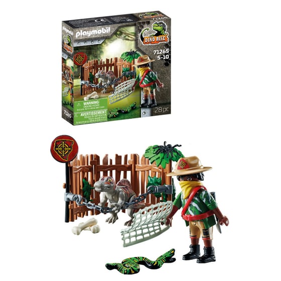 PLAYMOBIL® Dino Rise Μωρό Σπινόσαυρος και Λαθροκυνηγός (71265) image 3