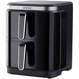 JOCCA J-2454 με Διπλό Αποσπώμενο Κάδο 11 L Μαύρο Φριτέζα Αέρος