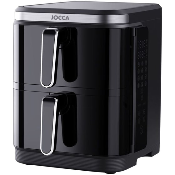 JOCCA J-2454 με Διπλό Αποσπώμενο Κάδο 11 L Μαύρο Φριτέζα Αέρος image 0
