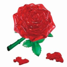 Crystal 3D Παζλ Red Rose (44 Κομμάτια)