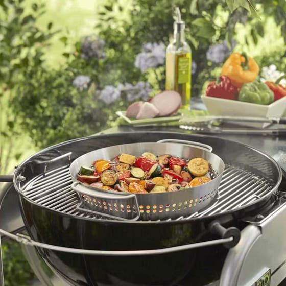 WEBER Crafted Gourmet BBQ System 8838 Ασημί Στήριγμα Κοτόπουλου image 1