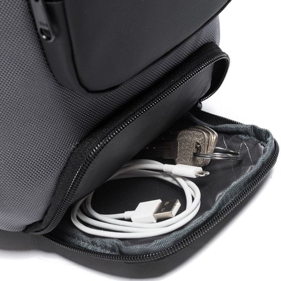 Τσαντάκι Ώμου Χιαστί Crossbody Bange Μαύρο image 6