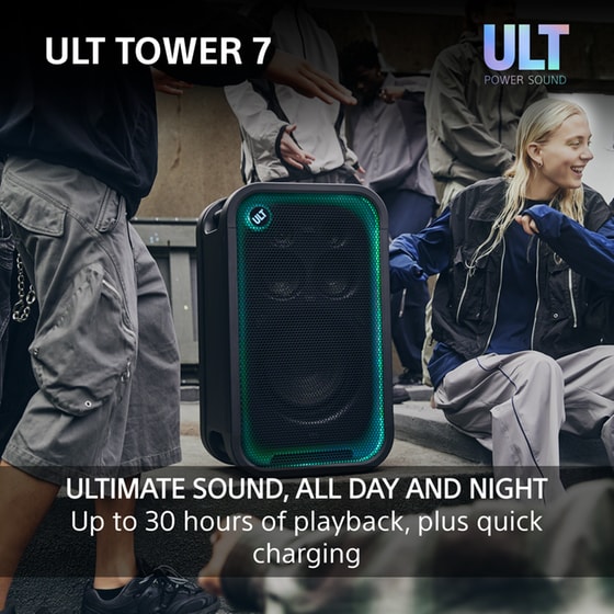 Party Speaker Sony ULT Tower 7 420W - Black image 6