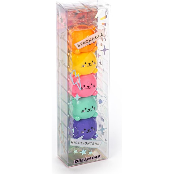 Μαρκαδόρος Υπογράμμισης Dream Pop Stackable Teddy Bear (4 Τεμάχια) image 2
