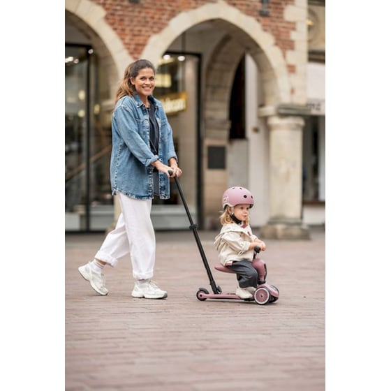 Παιδικό Πατίνι Τρίτροχο Πολυμορφικό 3 σε 1 Scoot & Ride Highwaykick 1 Push and Go με Λαβή Γονέα - Wildberry image 11
