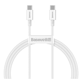 Καλώδιο δεδομένων Baseus Superior Series Usb-C To Usb-C 100W 1m - White