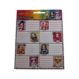 Αυτοκόλλητες Ετικέτες Gim Rainbow High (2 Φύλλα - 16 Τεμάχια)