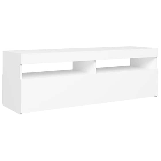 Έπιπλο Τηλεόρασης  VidaXL από Μοριοσανίδα  120x35x40cm - Λευκό image 3