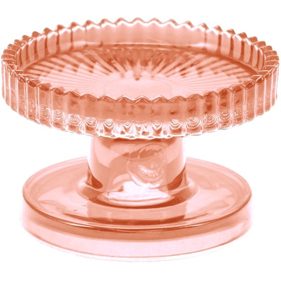 Κηροπήγιο Spitishop Κ-μ Orange Aae430560 Γυάλινο 10x6cm - Σομόν image 0