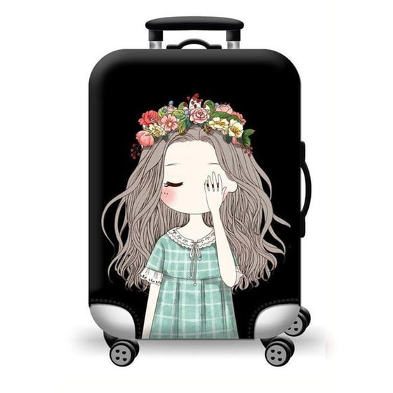 Κάλυμμα Βαλίτσας Amber Medium Flower Girl image 0
