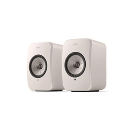 Kef LSX II LT Αυτοενισχυόμενα Ηχεία Hi-Fi 2 Δρόμων - Stone White