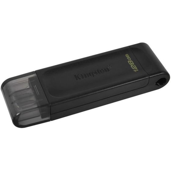 Kingston DataTraveler USB 3.2 Type-C Flash - Μαύρο image 1