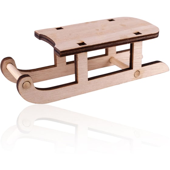 Σετ&nbsp;Μπάνιου&nbsp;Accentra Xmas&nbsp;Ξύλινο&nbsp;Έλκηθρο image 1