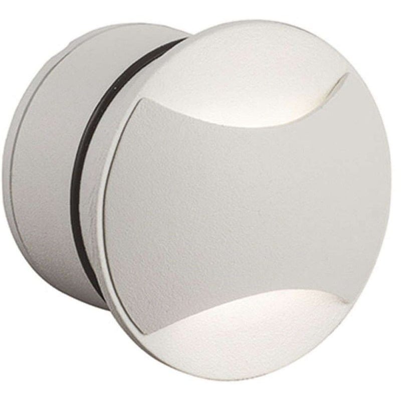 VIOKEF Φωτιστικό Τοίχου Χωνευτό Viokef Ithaki Led 4262000 από Αλουμίνιο/Πολυκαρβονικό - Λευκό