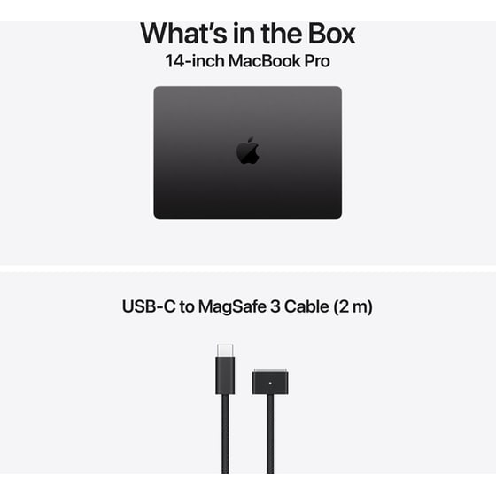 Apple MacBook Pro 14" M6 Chip QHD+ (Apple M6 12 Cores/16 GB/1TB SSD/12 Cores GPU/macOS) Space Black image 8