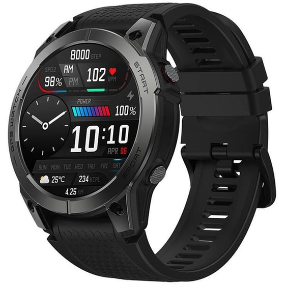 Smartwatch ZeBlaze Stratos 3 36mm - Black image 1