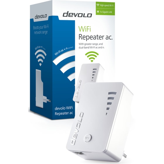 Devolo Repeater 1200 Repeater Wi-Fi 5 Dual Band (2.4 & 5 GHz) 600Mbps image 1