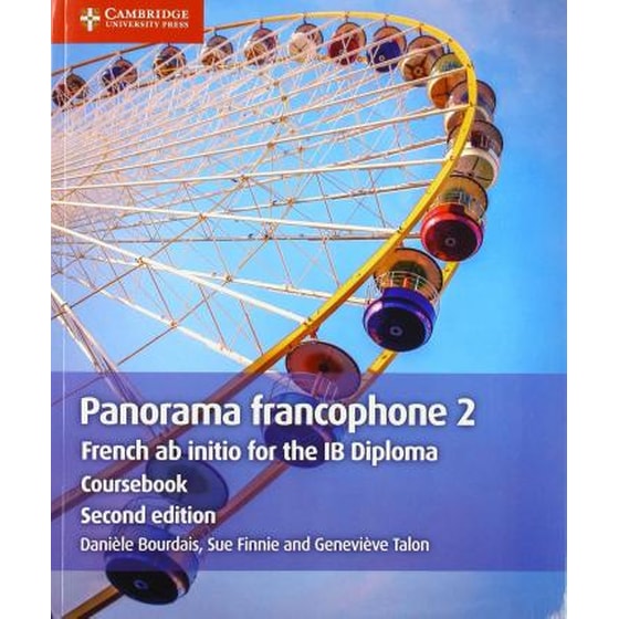 Panorama francophone 2 Coursebook : French ab initio for the IB Diploma image 0