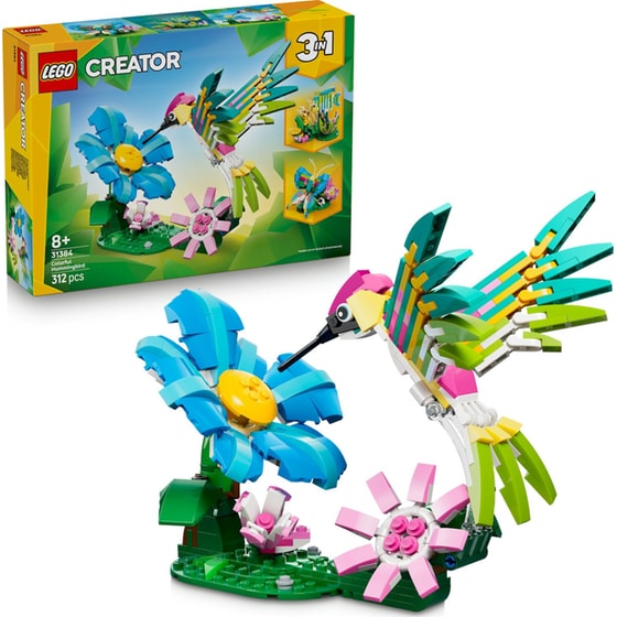 LEGO® Creator 3 σε 1 Άγρια Ζώα: Πολύχρωμο Κολιμπρί (31384) image 6
