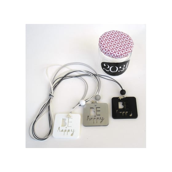 Γούρι Πλεξιγκλάς Be Happy image 0