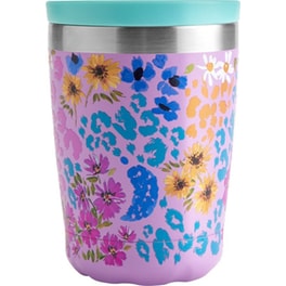 Κούπα Θερμός Chilly's CC Floral Leopard Blossom 340 ml - Πολύχρωμη