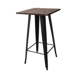 Τραπέζι Μπαρ 60x60 Μεταλλικό Antique Black C10089