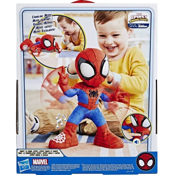 Λούτρινο Hasbro Marvel Spidey And His Amazing Friends Dance N Crawl Spidey (F6722) image 1