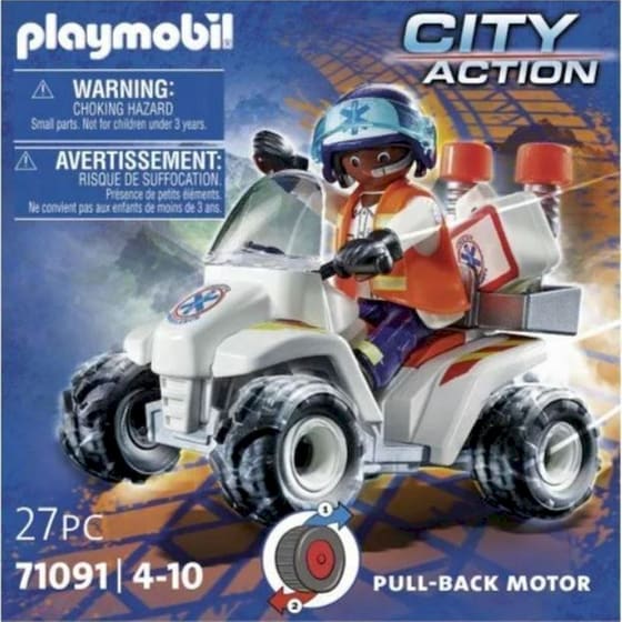 PLAYMOBIL® City Action Διασώστρια με Γουρούνα 4x4 (71091) image 5