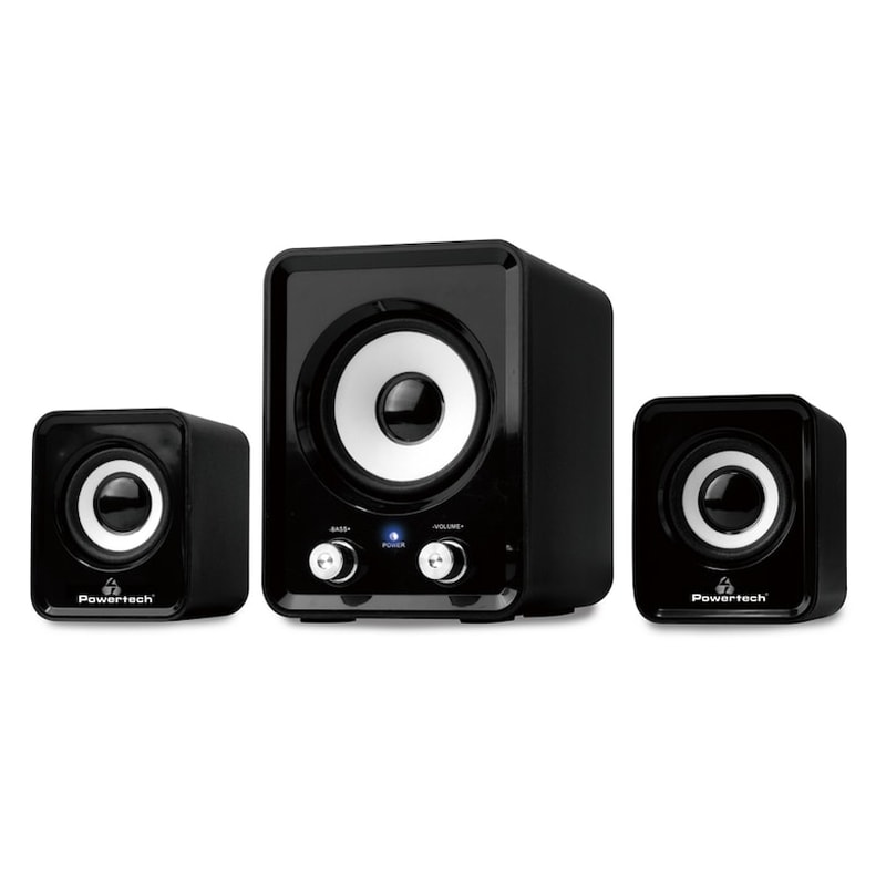 Ηχεία 2.1 Powertech Essential Sound Pt-843 11W - Μαύρο
