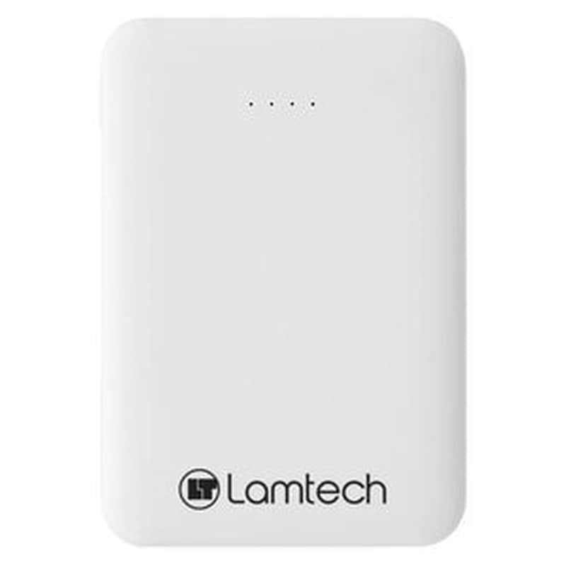 LAMTECH Powerbank Lamtech LAM021189 Ultra Slim 5.000mAh - Λευκό