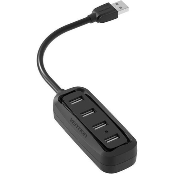 USB Hub Vention VAS-J43-B100 4-port - Μαύρο image 0