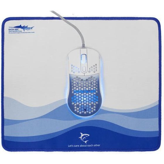 White Shark 6d Megalodon RGB Gaming Ενσύρματο Ποντίκι - Λευκό image 0