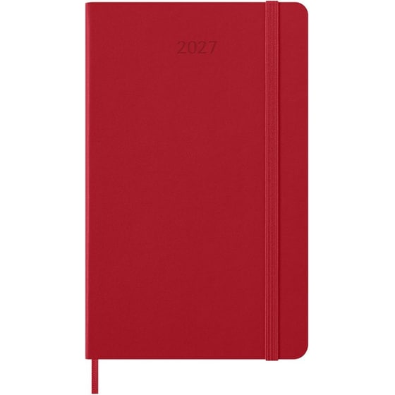 Ημερολόγιο Εβδομαδιαίο 2027 Moleskine 12M L Hardcover Κόκκινο image 2