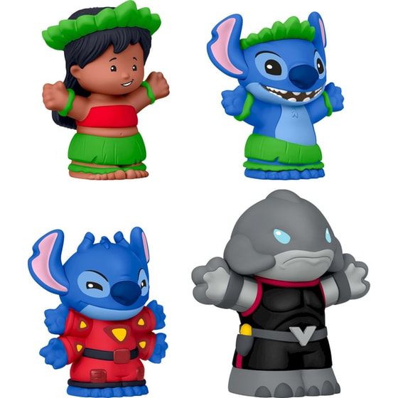 Σετ Φιγούρες Little People Collector Disney Lilo & Stich 4 Τμχ (JFC77) image 1