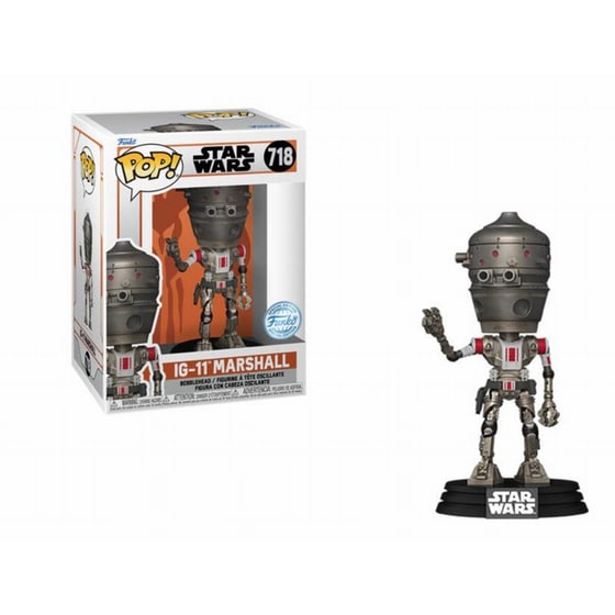 Funko Pop! Star Wars - The Mandalorian - Ig-11 Marshall #718 image 0