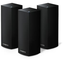 Linksys WHW0303B Velop Mesh Wi-Fi System Tri Band (2.4 & 5 & 6 GHz) Black 3τμχ
